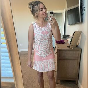 Pink Sleeveless Dress